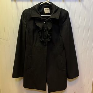 Old Navy wool dress coat. Size Medium Tall